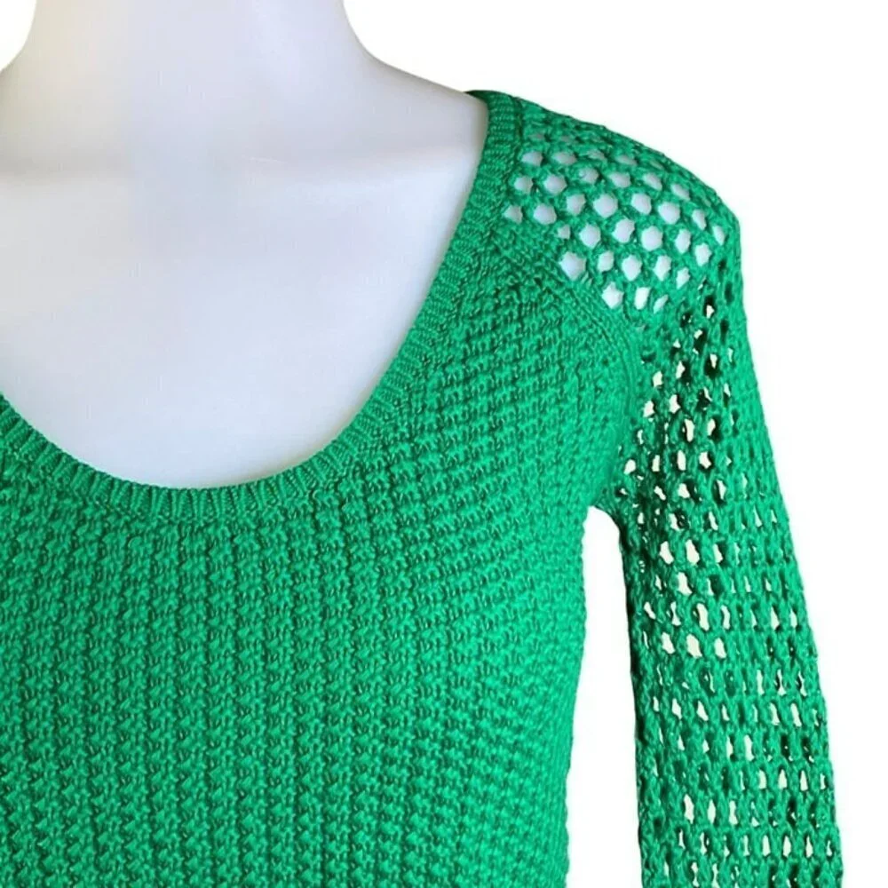 NBD Verona Crotchet Top Sample - Green